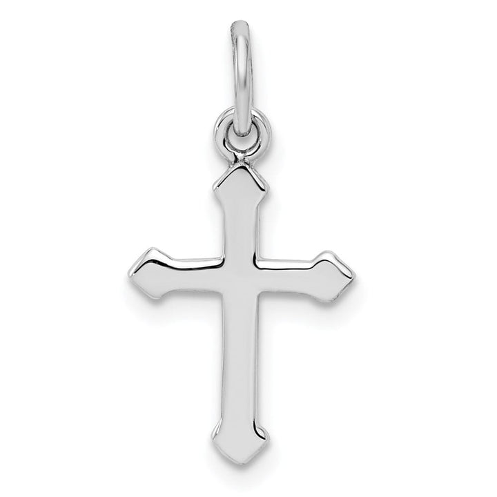 Sterling Silver Polished Classic Cross Pendant