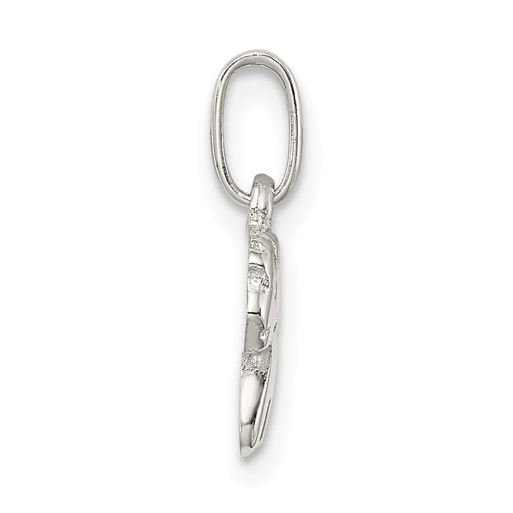 Sterling Silver Polished Pony Children's Pendant