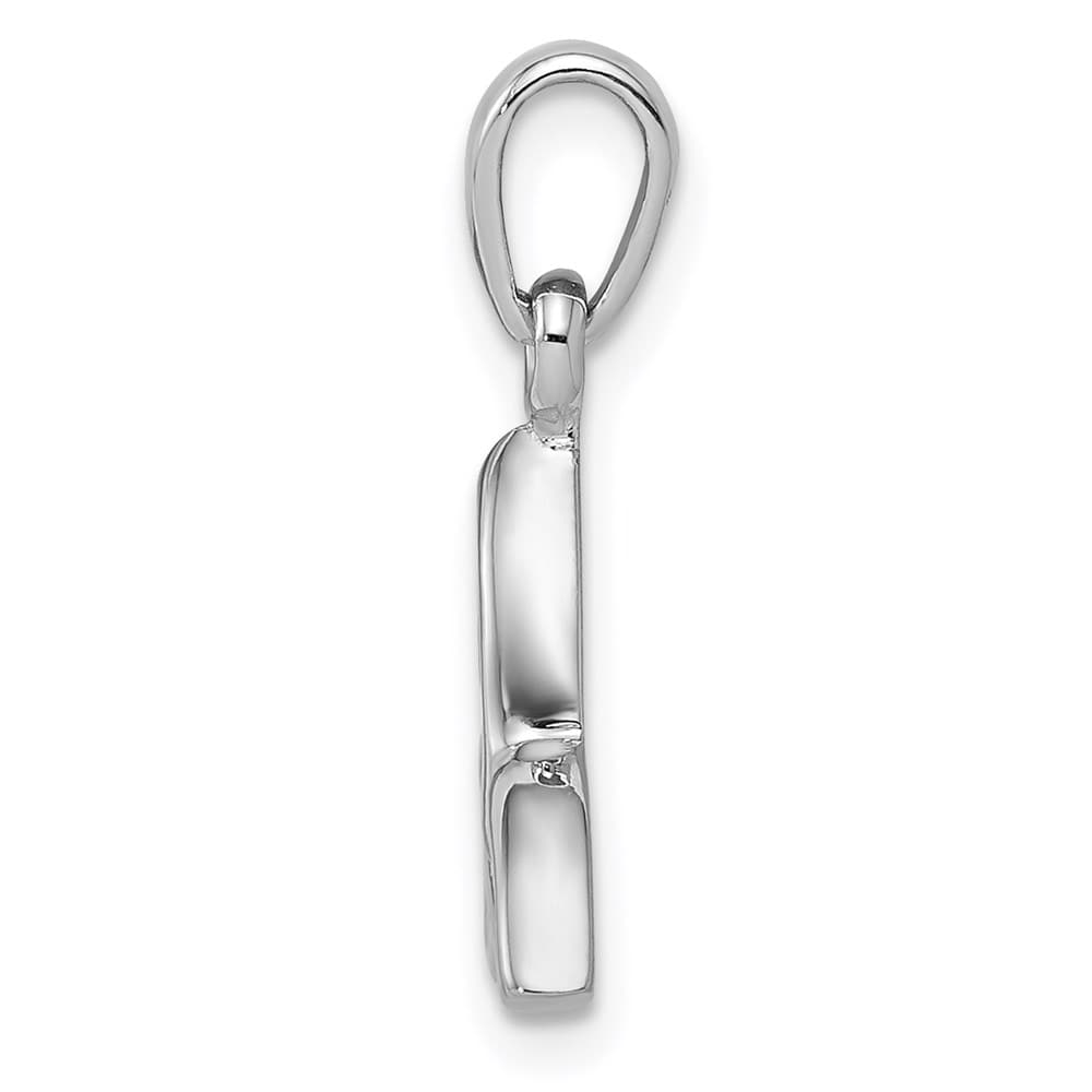 Lovely Rita's Pendants & Charms Sterling Silver Polished Celtic Trinity Pendant