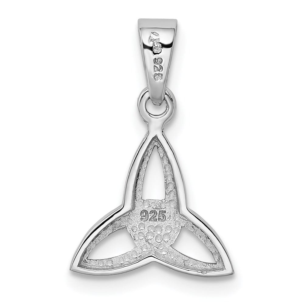 Lovely Rita's Pendants & Charms Sterling Silver Polished Celtic Trinity Pendant