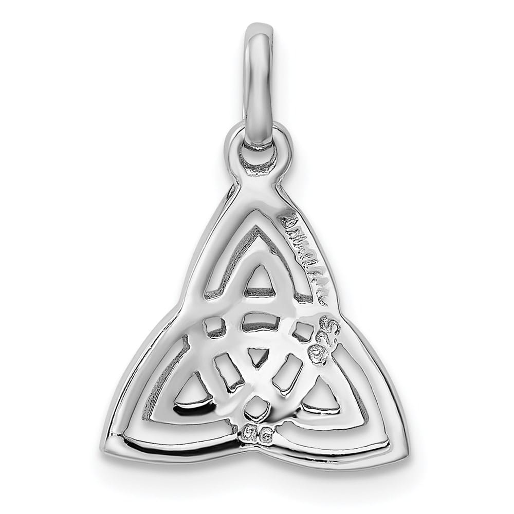 Lovely Rita's Pendants & Charms Sterling Silver 13mm Polished Celtic Symbol Pendant