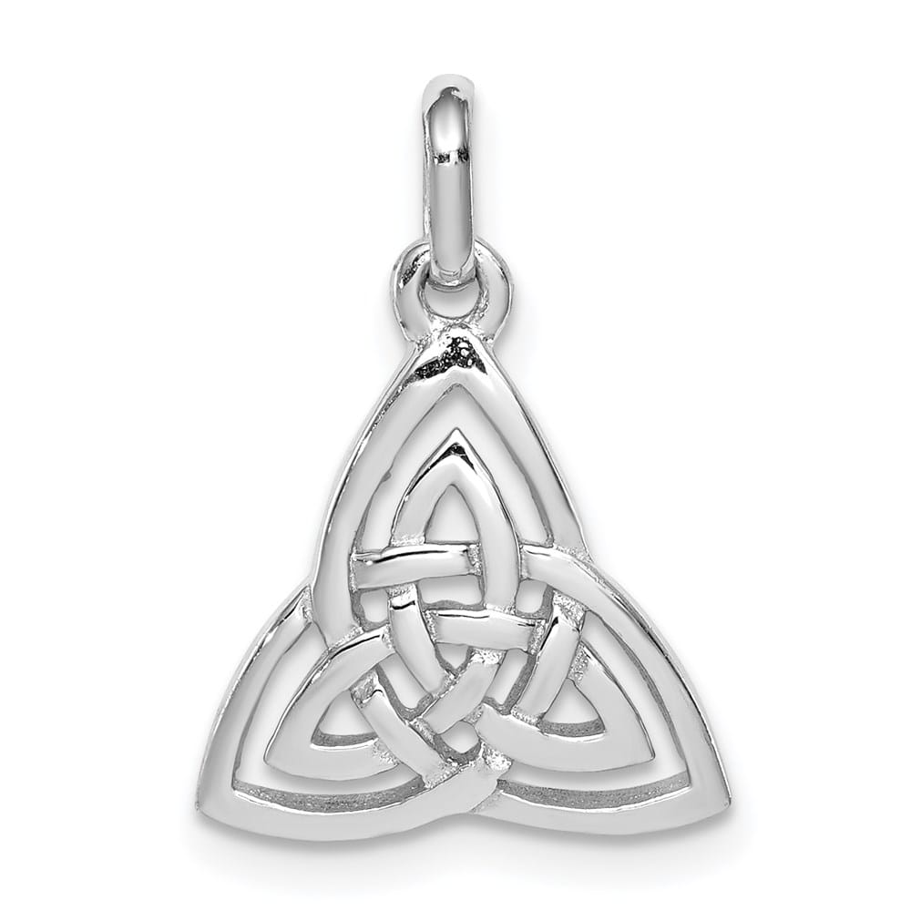Lovely Rita's Pendants & Charms Sterling Silver 13mm Polished Celtic Symbol Pendant