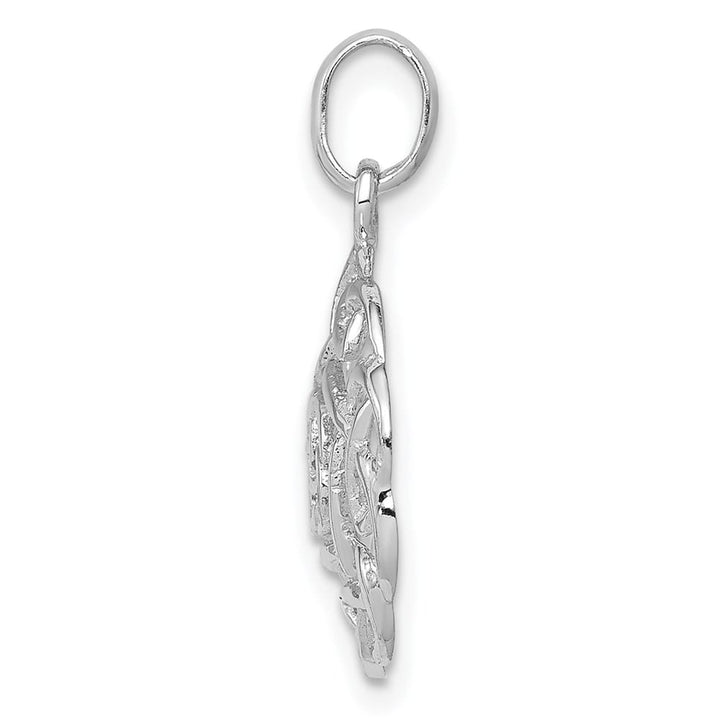 Lovely Rita's Pendants & Charms Sterling Silver 14mm Polished Celtic Pendant