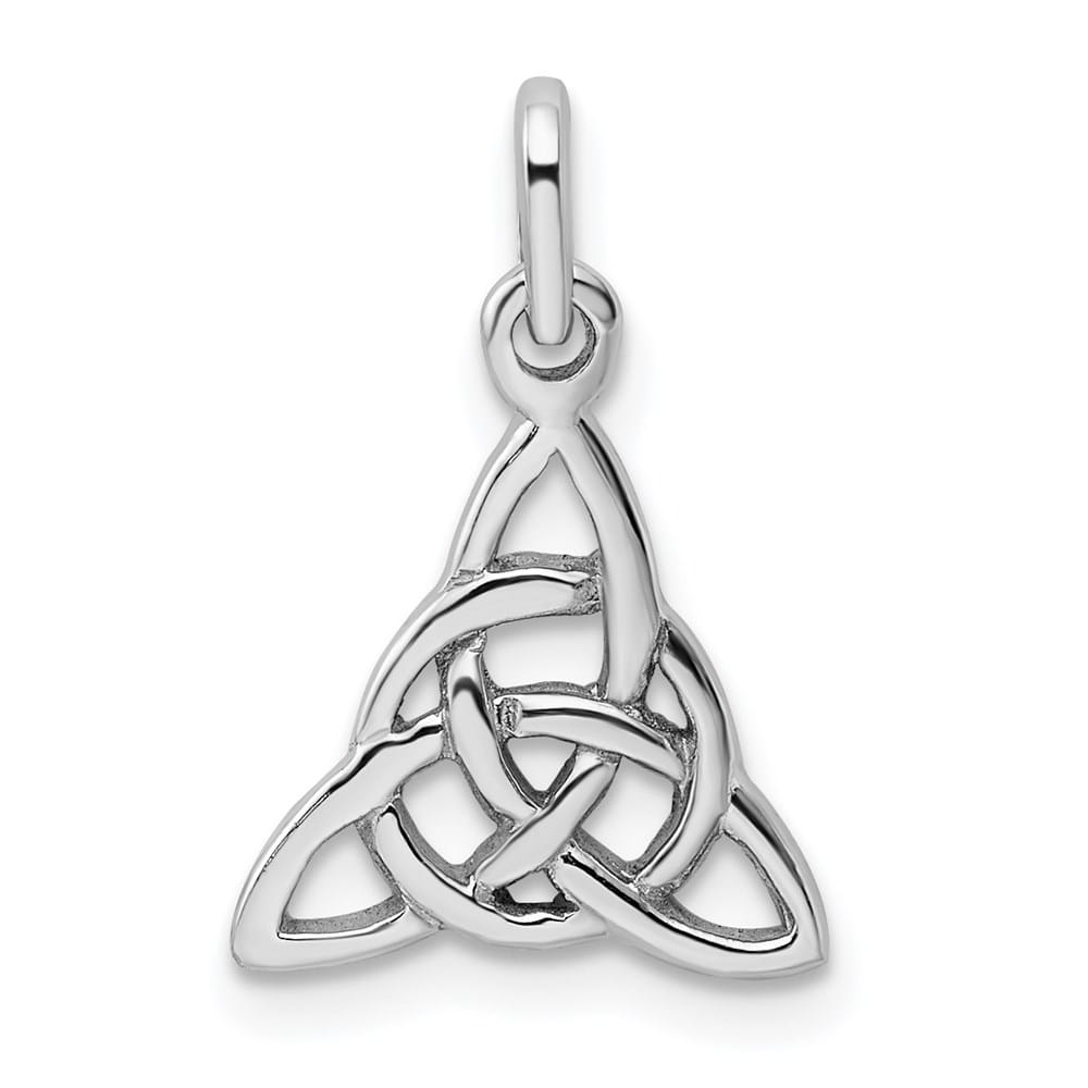 Lovely Rita's Pendants & Charms Sterling Silver Polished Trinity Knot Pendant