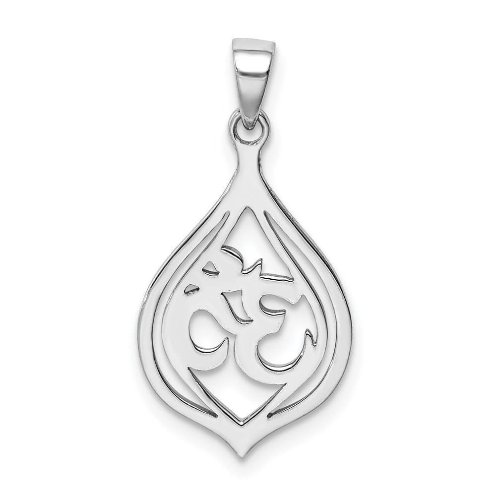 Lovely Rita's Pendants & Charms Sterling Silver Om Pendant