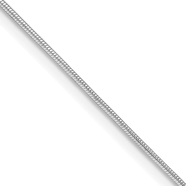 Lovely Rita's Chains Sterling Silver .8mm Round Snake Chain with 2 Inch Extension