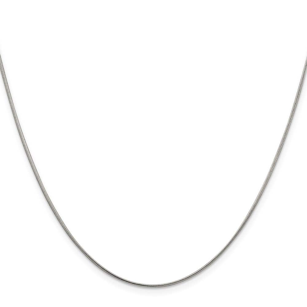 Lovely Rita's Chains Sterling Silver 1mm Round Snake Chain