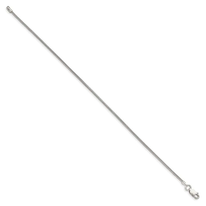 Lovely Rita's Chains Sterling Silver 1.5mm Round Snake Chain