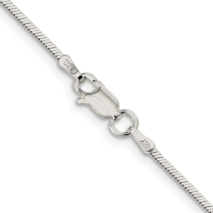 Lovely Rita's Chains Sterling Silver 1.25mm Square Snake Chain