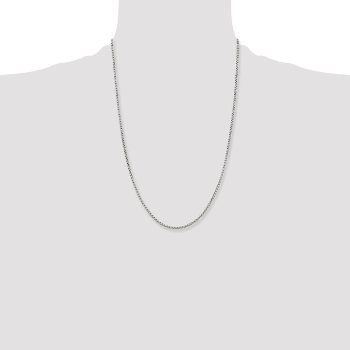 Chisel Stainless Steel 2.5mm Fancy Box Chain