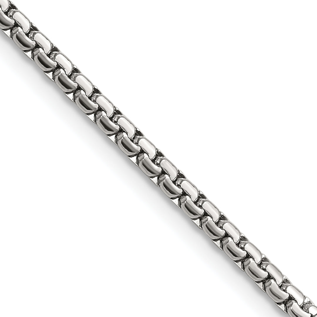 Chisel Stainless Steel 2.5mm Fancy Box Chain
