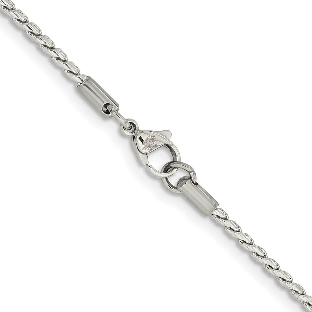 Chisel Stainless Steel 2.5mm Fancy Link Chain