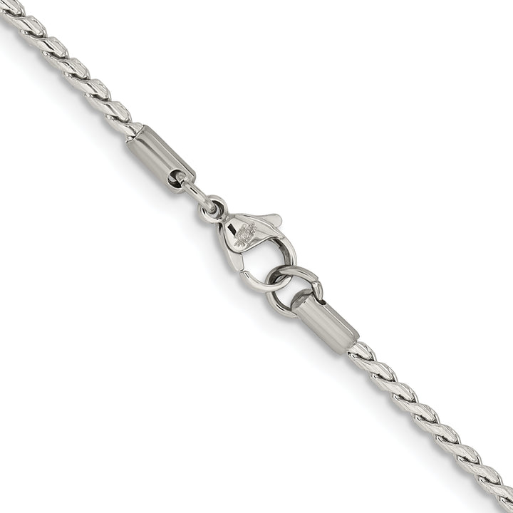 Chisel Stainless Steel 2.5mm Fancy Link Chain
