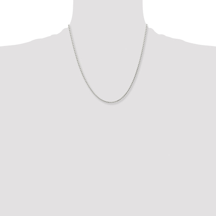Chisel Stainless Steel 2.5mm Fancy Link Chain