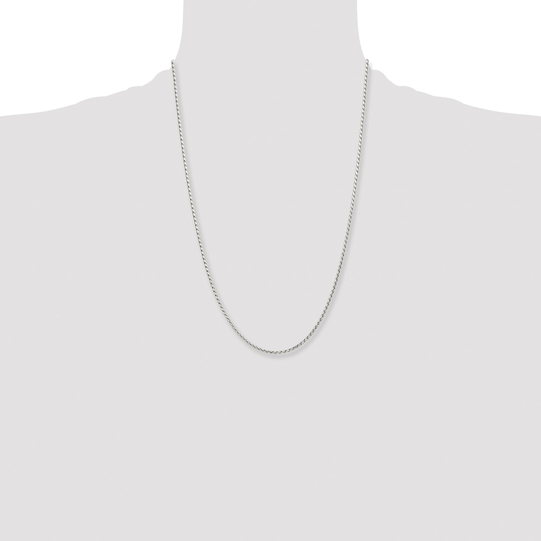 Chisel Stainless Steel 2.5mm Fancy Link Chain