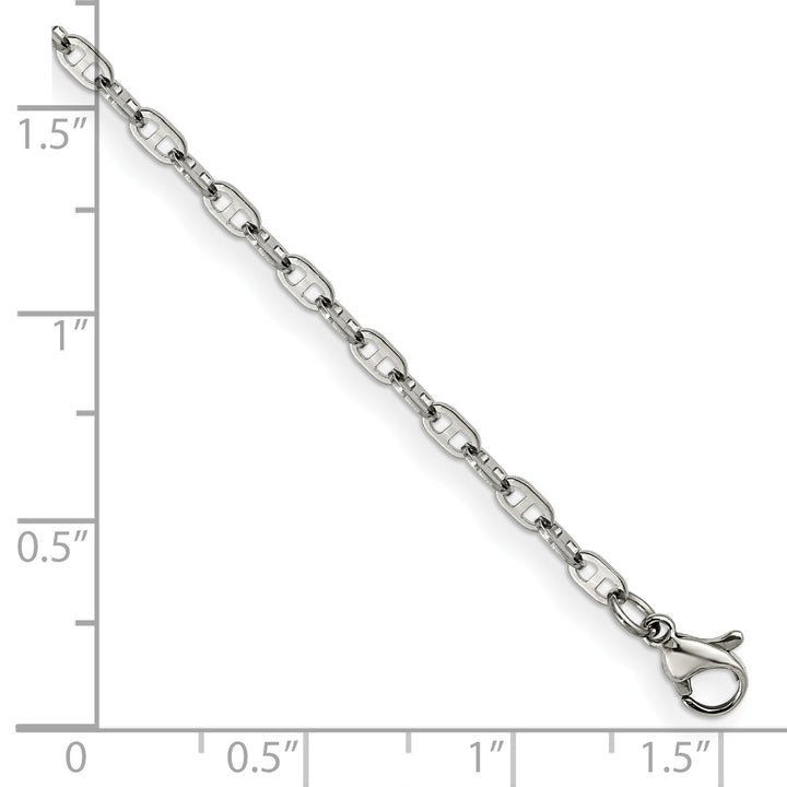 Chisel Stainless Steel 2.75mm Anchor Bracelet