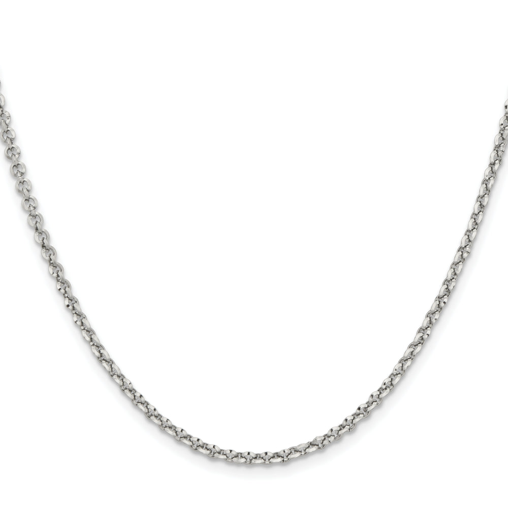 Chisel Stainless Steel 3.2mm Rolo Chain 16 Inch