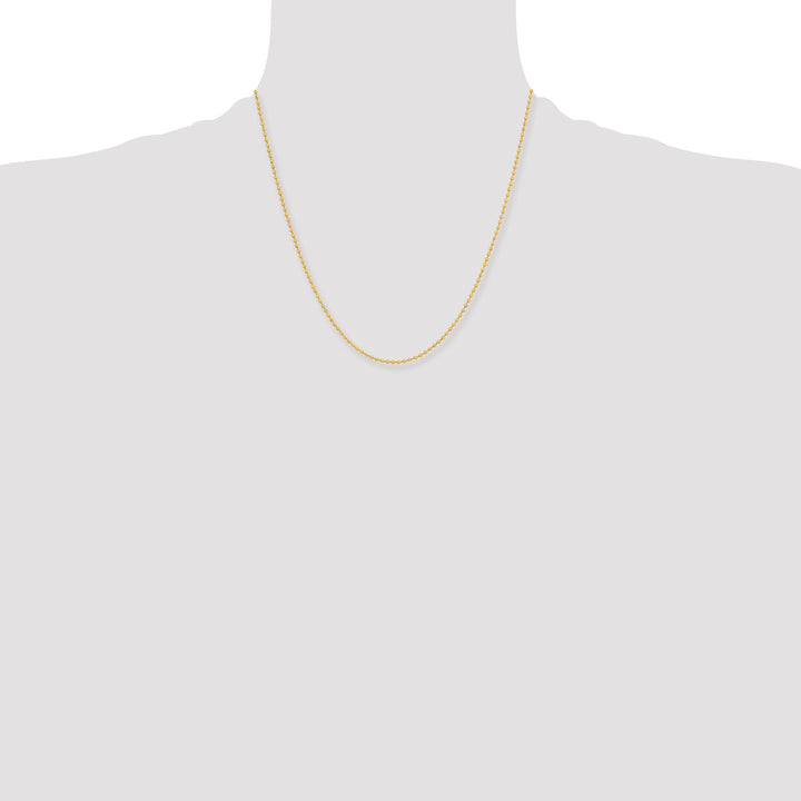Chisel Stainless Steel Yellow Finish Finish 2mm Ball Chain