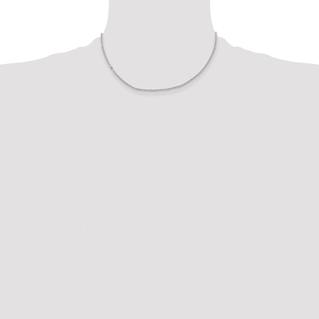 Chisel Stainless Steel 2.3mm Cable Chain 16 Inch