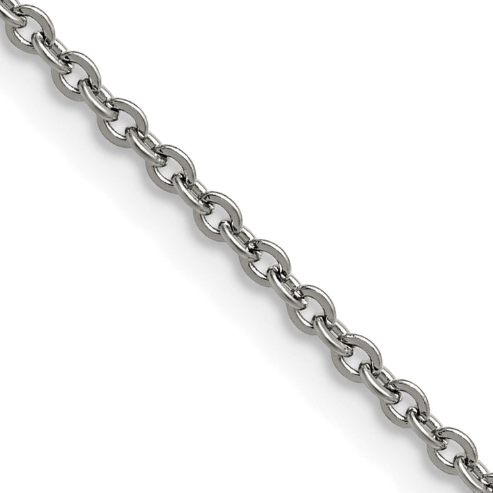 Chisel Stainless Steel 2.3mm Cable Chain 16 Inch