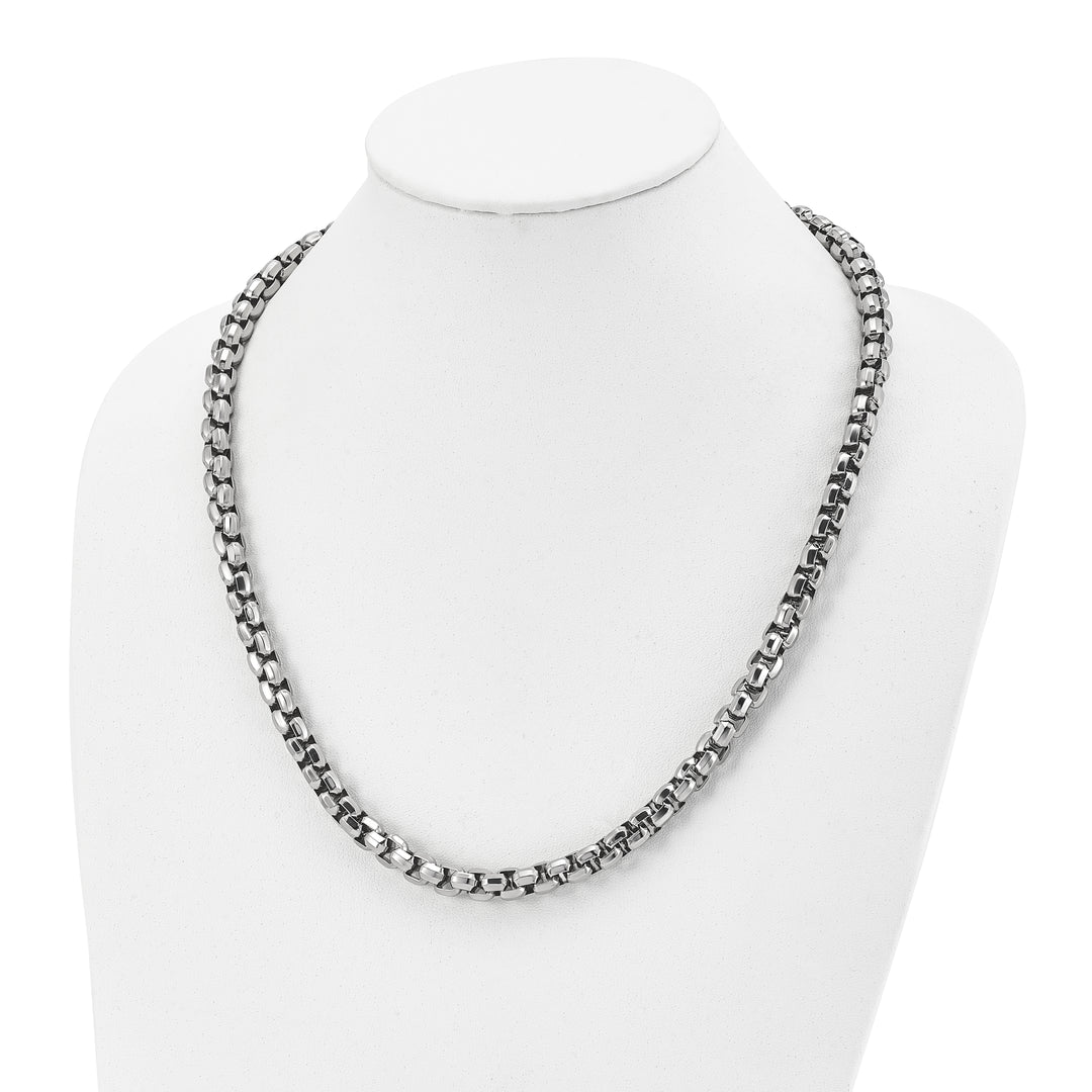Chisel Stainless Steel Fancy Rolo Chain 24 Inch