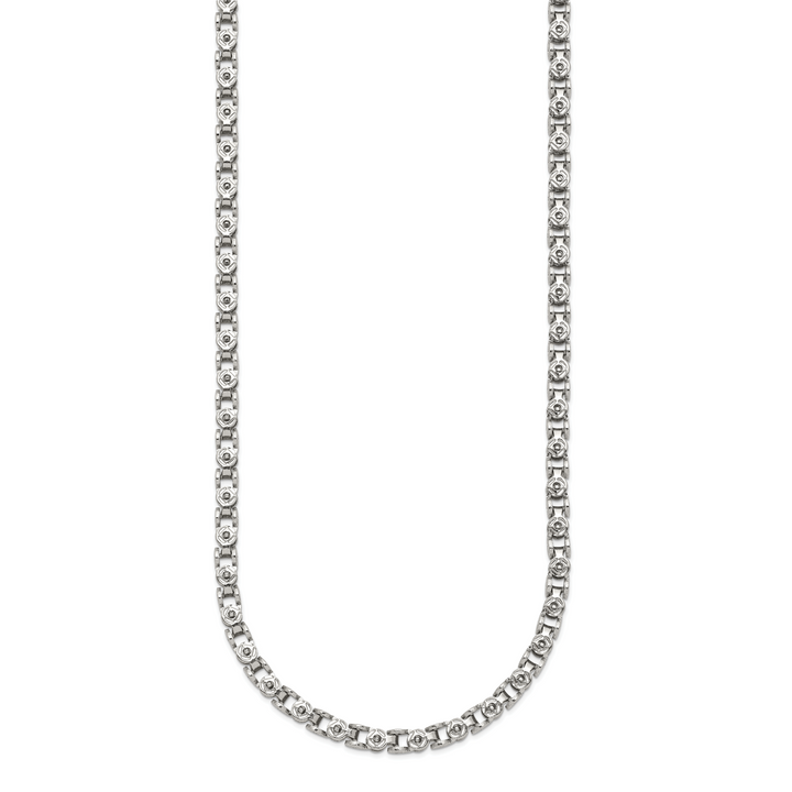 Chisel Stainless Steel Fancy Circle Link Chain