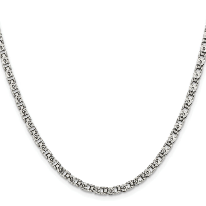 Chisel Stainless Steel Fancy Circle Link Chain