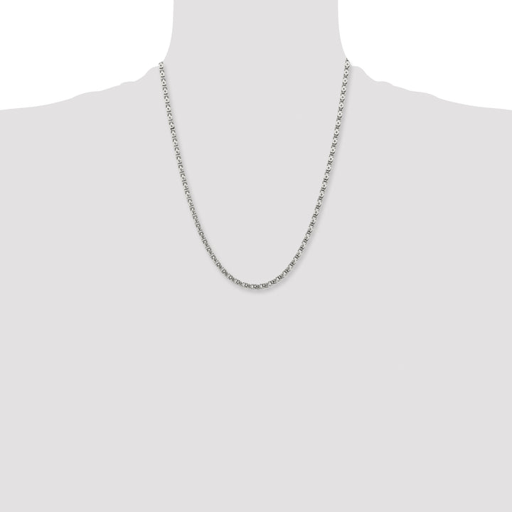 Chisel Stainless Steel Fancy Circle Link Chain