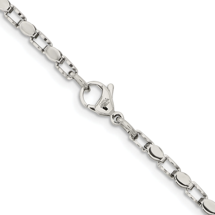 Chisel Stainless Steel Fancy Link 20in Chain