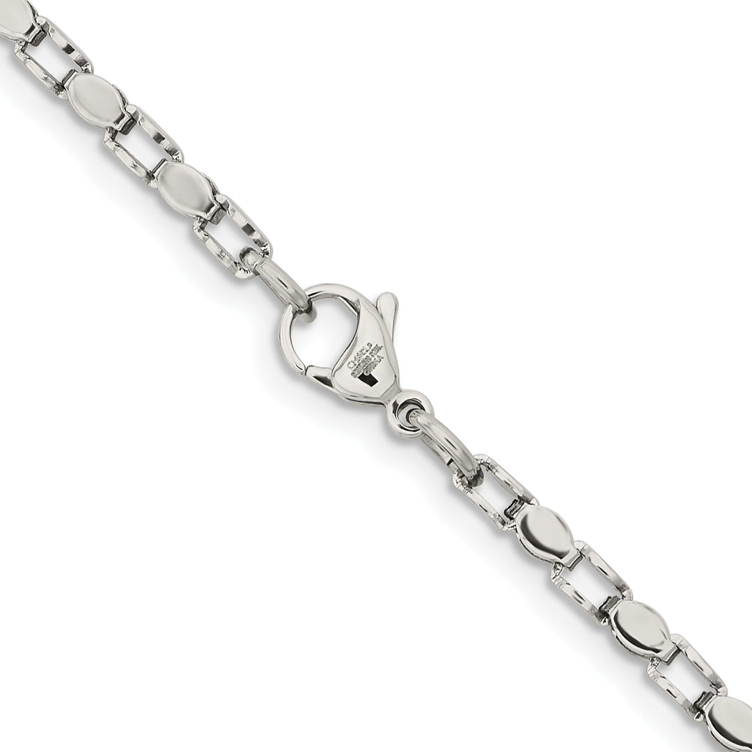 Chisel Stainless Steel Fancy Link 22in Chain