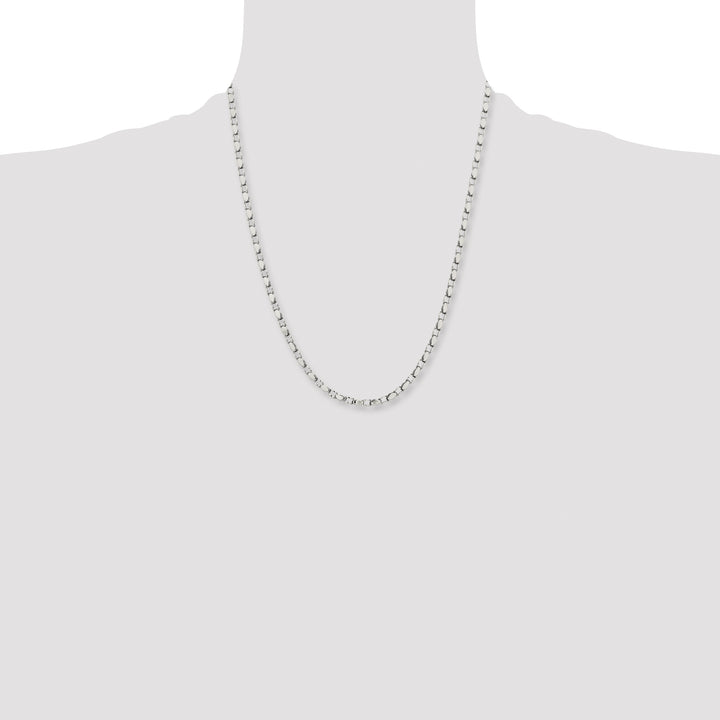 Chisel Stainless Steel Fancy Link 22in Chain