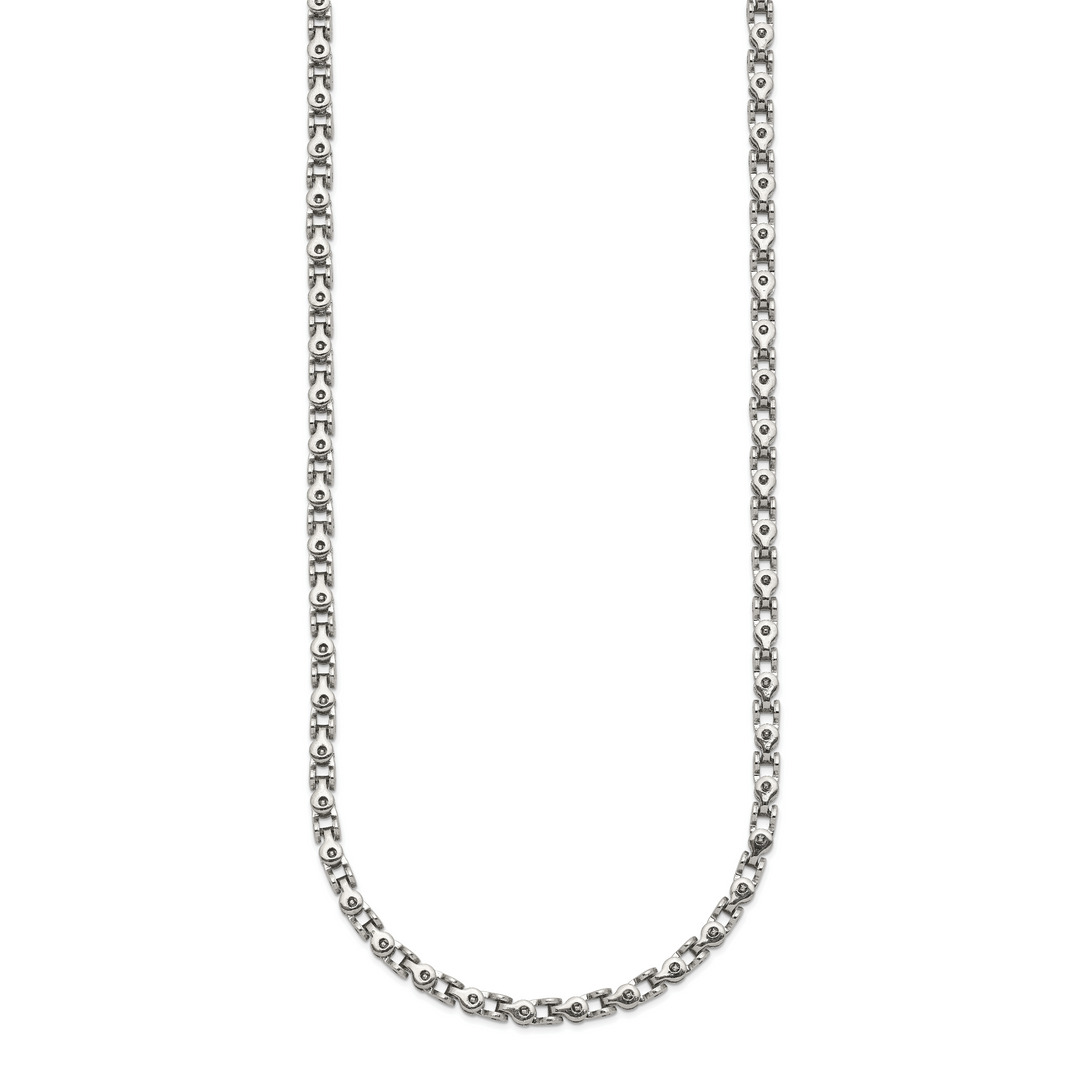 Chisel Stainless Steel Fancy Link Chain