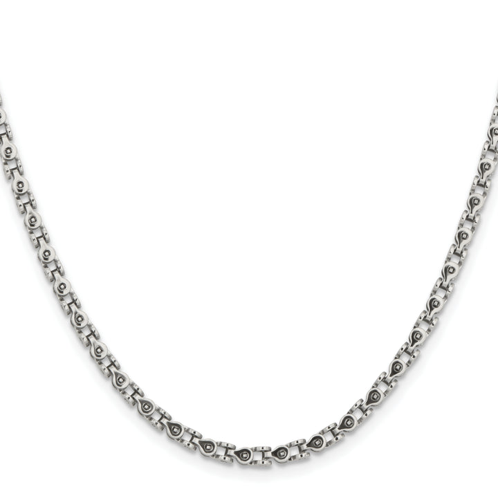 Chisel Stainless Steel Fancy Link Chain