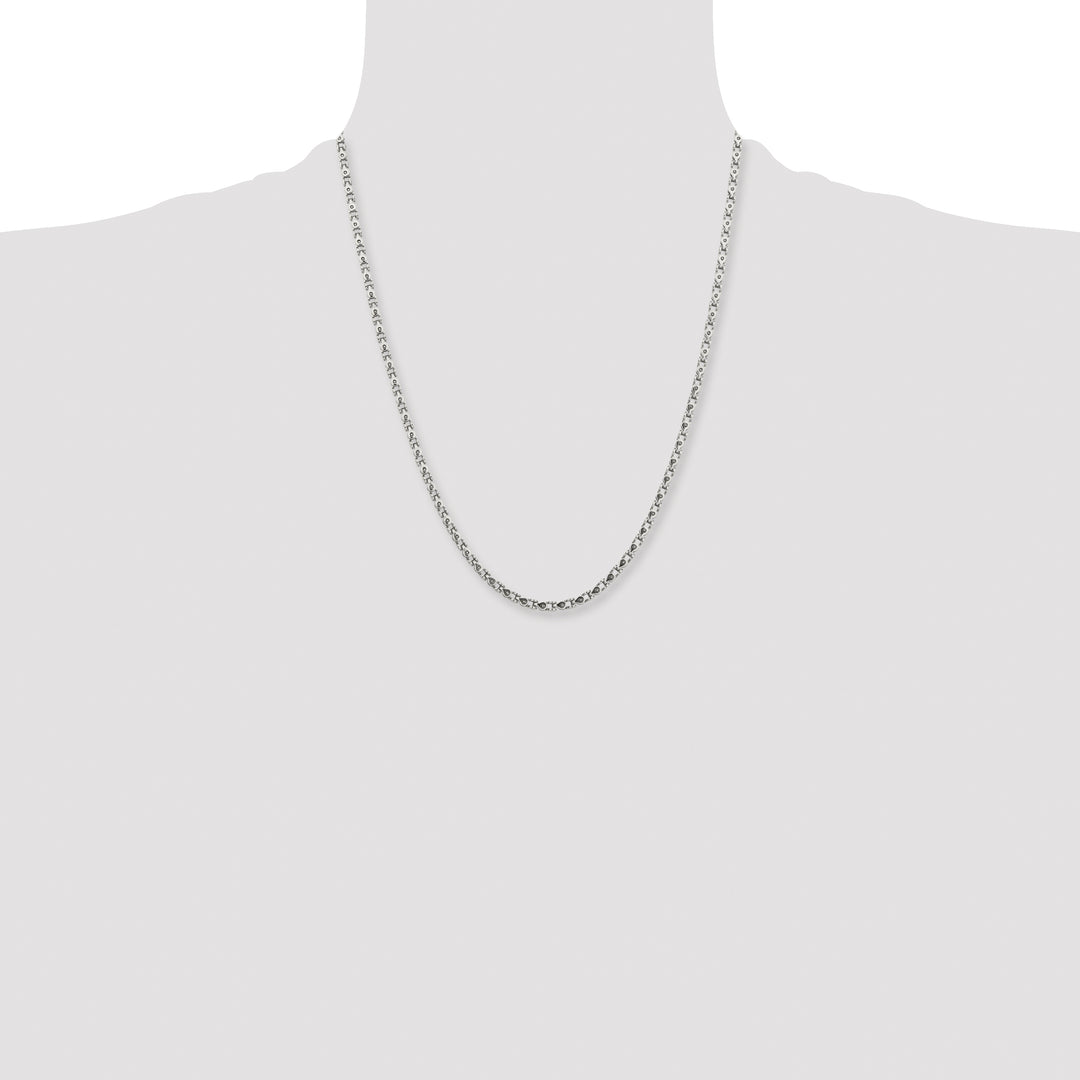 Chisel Stainless Steel Fancy Link Chain