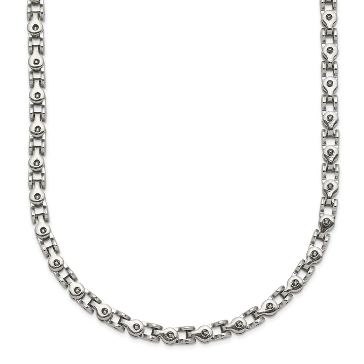 Chisel Stainless Steel Fancy Link Chain