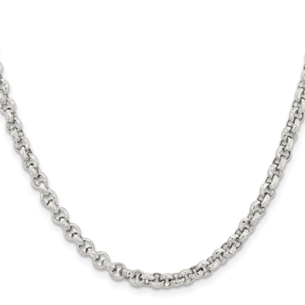 Chisel Stainless Steel and Textured Fancy Rolo Chain