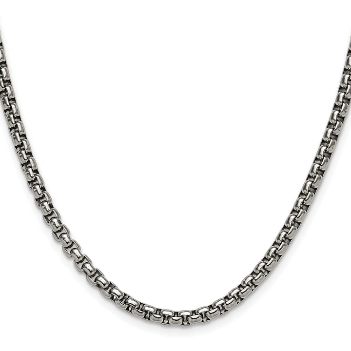 Chisel Stainless Steel 3.9mm Rounded Box Chain