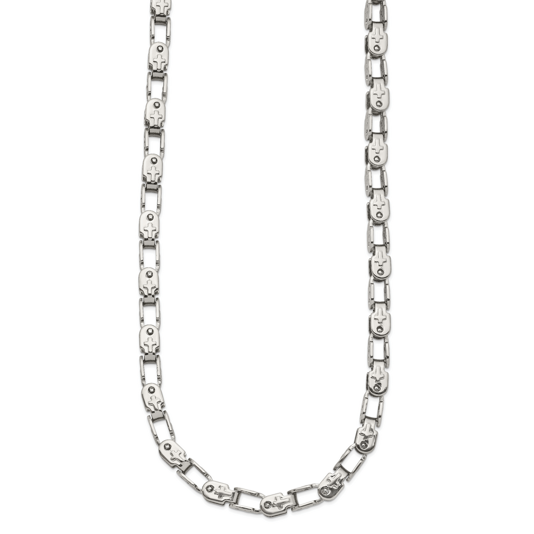Chisel Stainless Steel Fancy Link Chain