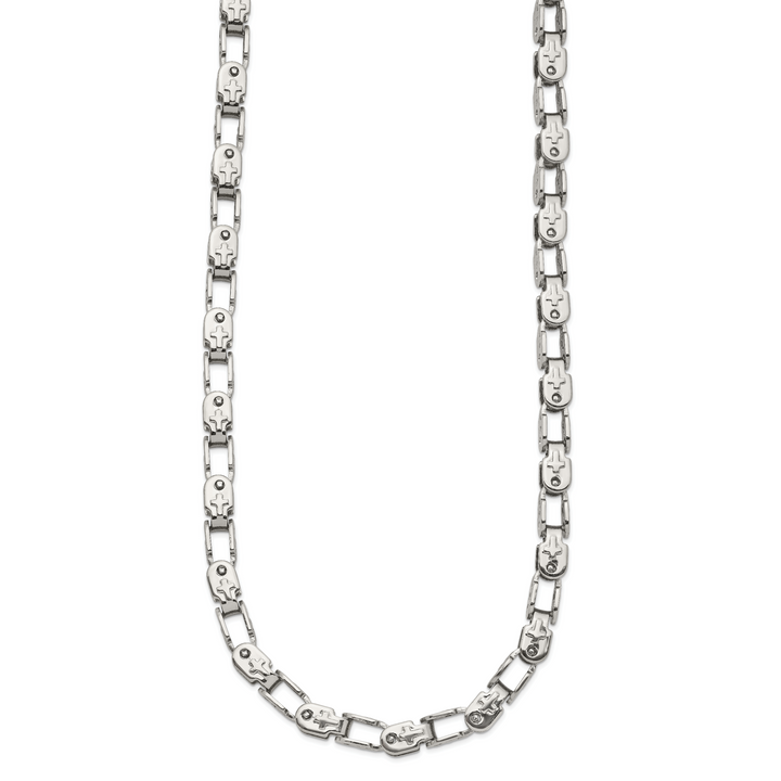 Chisel Stainless Steel Fancy Link Chain