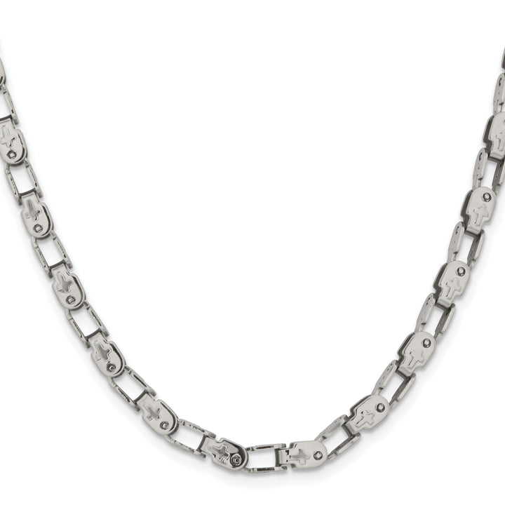 Chisel Stainless Steel Fancy Link Chain