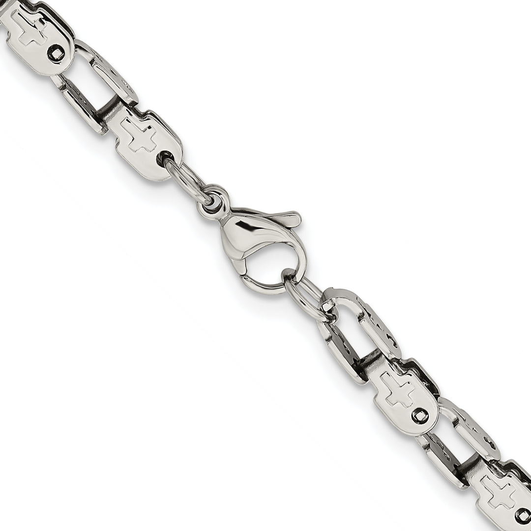 Chisel Stainless Steel Fancy Link Chain