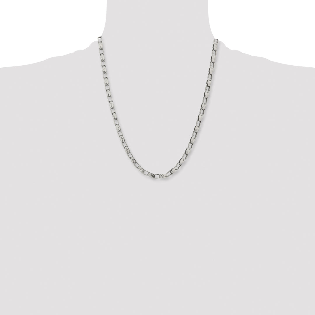 Chisel Stainless Steel Fancy Link Chain