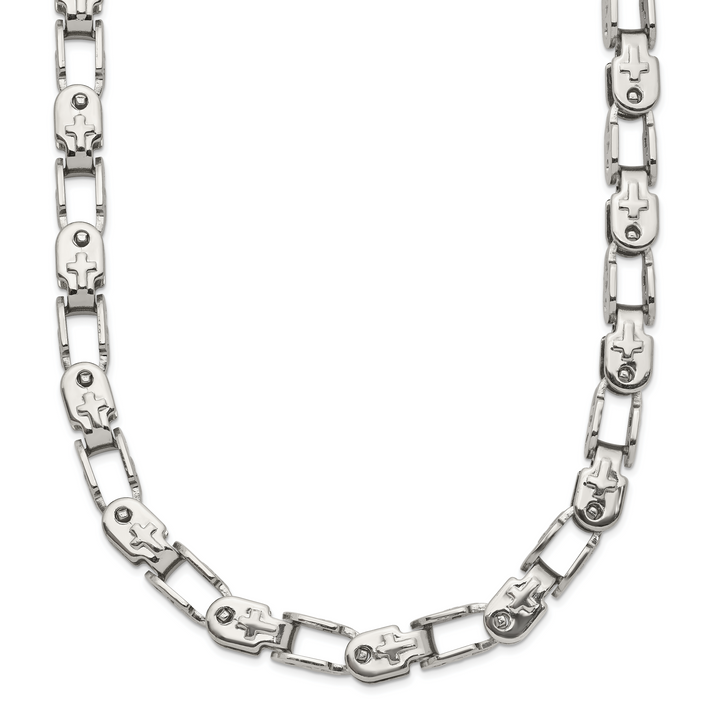 Chisel Stainless Steel Fancy Link Chain