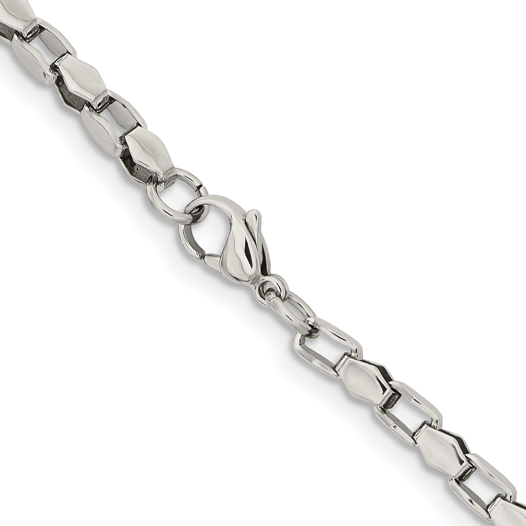Chisel Stainless Steel Fancy Link 20in Chain