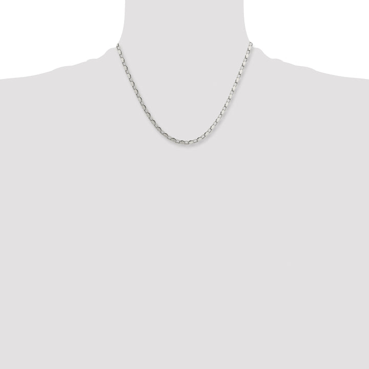 Chisel Stainless Steel Fancy Link 18in Chain