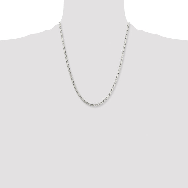 Chisel Stainless Steel Fancy Link 22in Chain