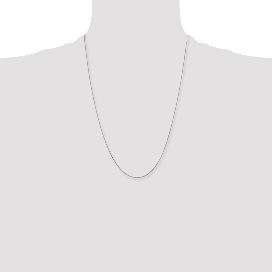 Chisel Stainless Steel 1.2mm Square Snake Chain