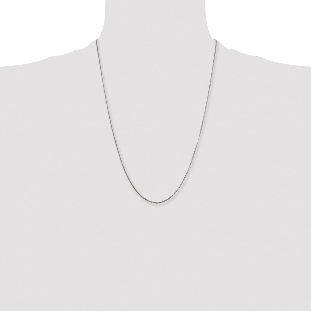 Chisel Stainless Steel 1.5mm Square Snake Chain