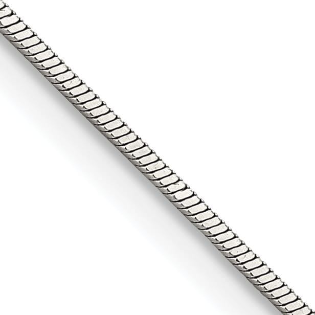 Chisel Stainless Steel 1.5mm Square Snake Chain