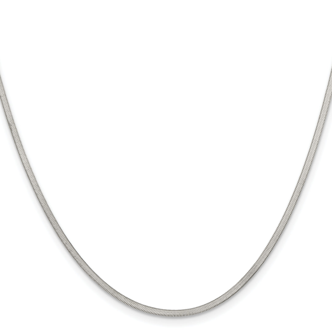 Chisel Stainless Steel 1.8mm Herringbone Chain